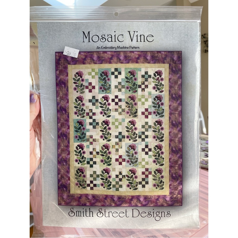 NIP Mosaic Vine Quilting Pattern